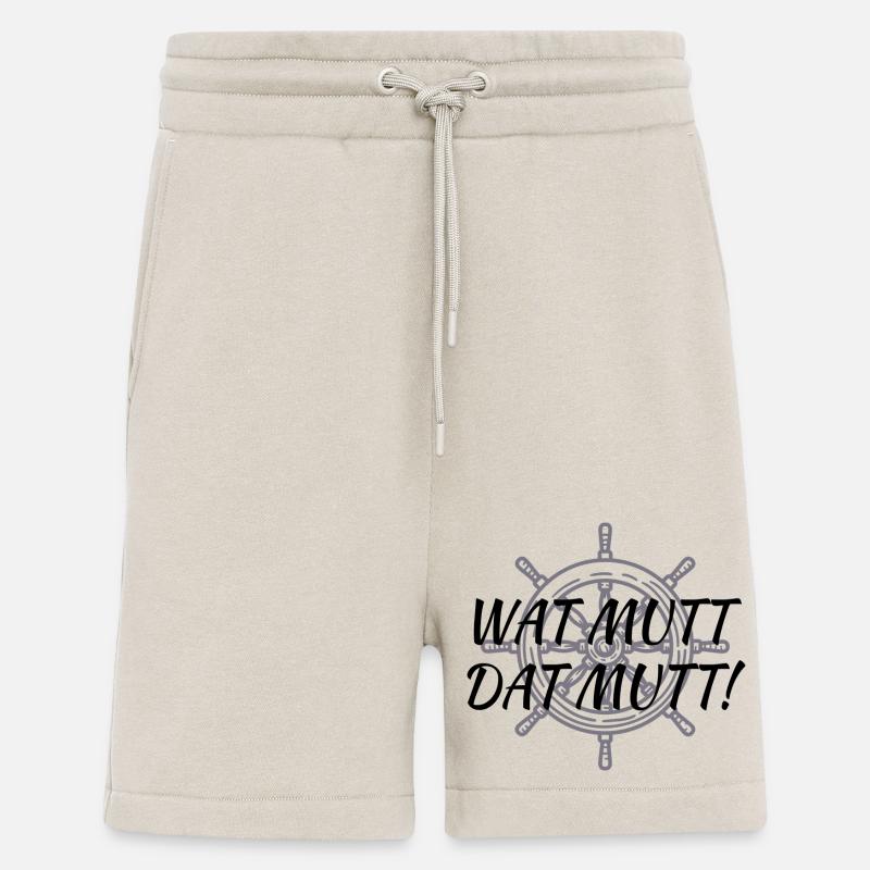 Spruch: Wat Mutt dat Mutt - Shorts - made by SPREAD - WARM CLAY