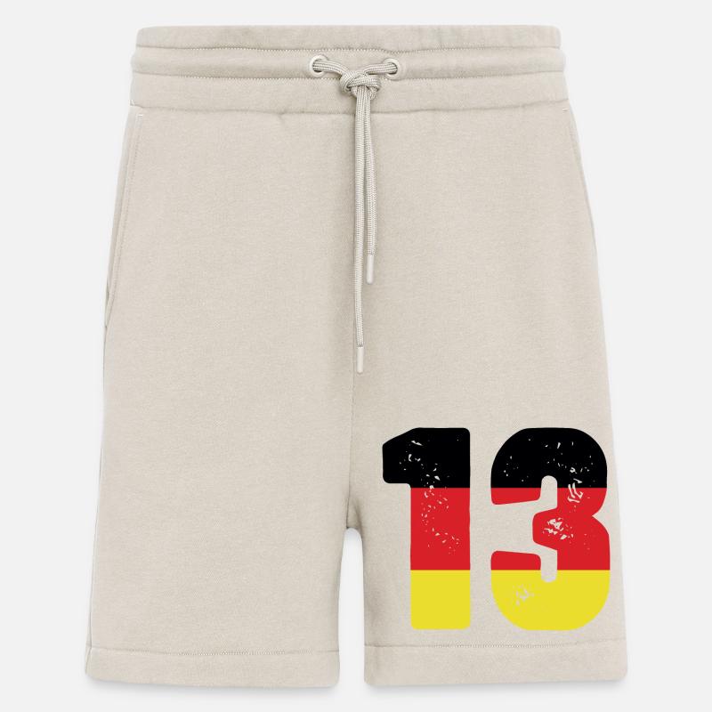 13 Number Jersey Germany - Shorts - made by SPREAD - WARM CLAY