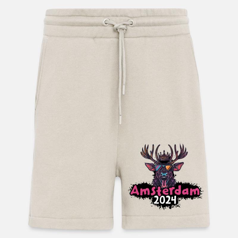 Amsterdam 2024 Hirsch - Shorts - made by SPREAD - WARM CLAY