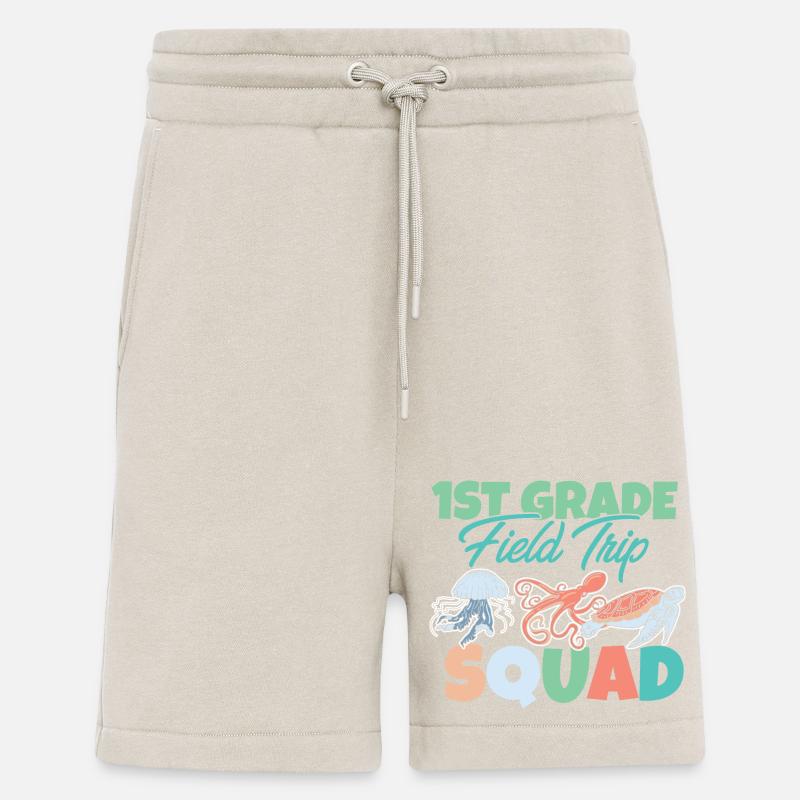 1. Klasse Exkursionstrupp Spaß Meeresbewohner - Shorts - made by SPREAD - WARM CLAY