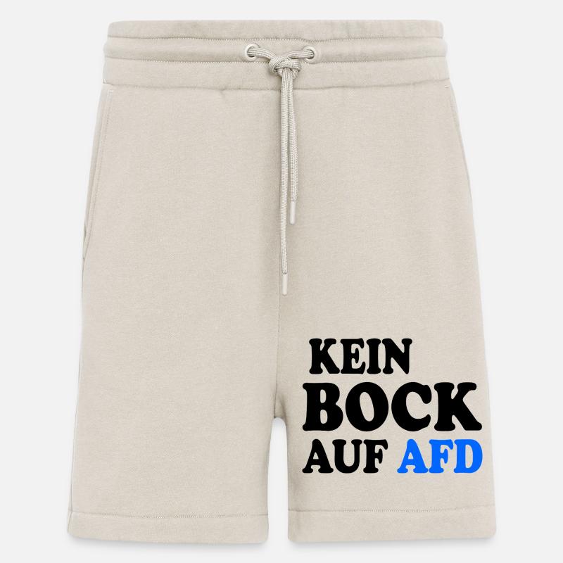 No desire for AfD - Shorts - made by SPREAD - WARM CLAY