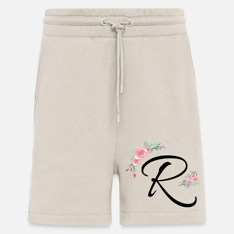 Buchstabe r Blumen - Shorts - made by SPREAD - WARM CLAY