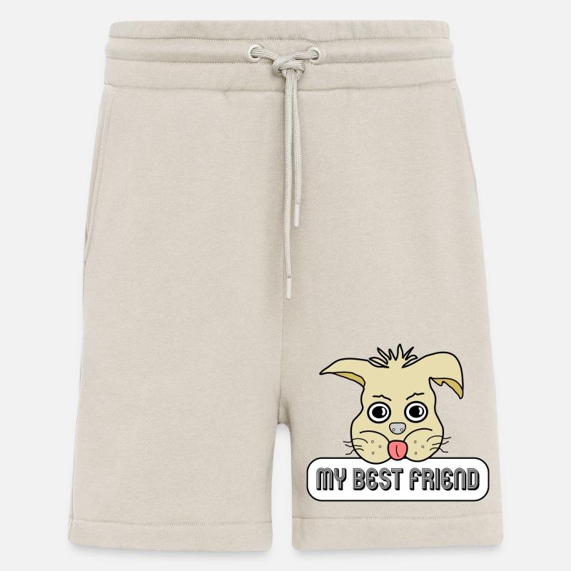 Mon meilleur ami - Short bio décontracté fabriqué en UE - WARM CLAY