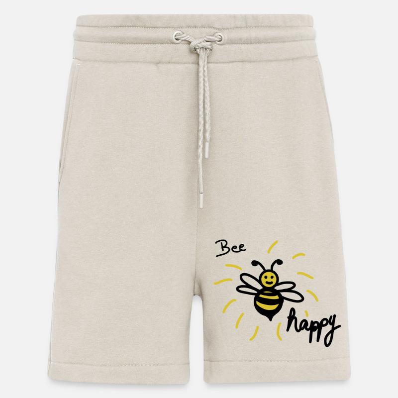 Bee happy - Shorts - made by SPREAD - WARM CLAY