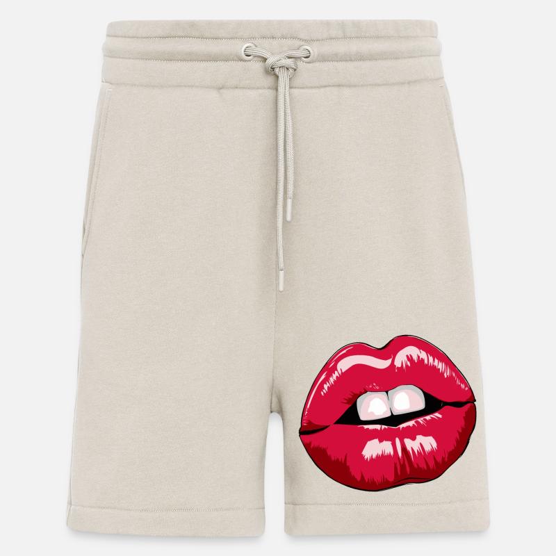 LIPS - Shorts - made by SPREAD - WARM CLAY