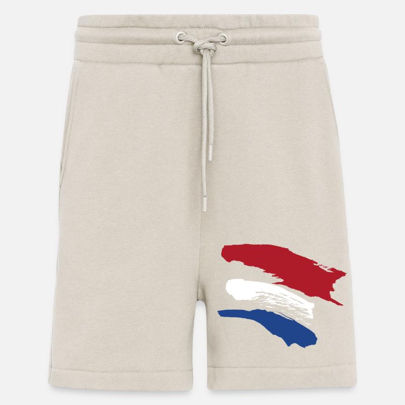 Drapeau de style néerlandais - Short bio décontracté fabriqué en UE - WARM CLAY