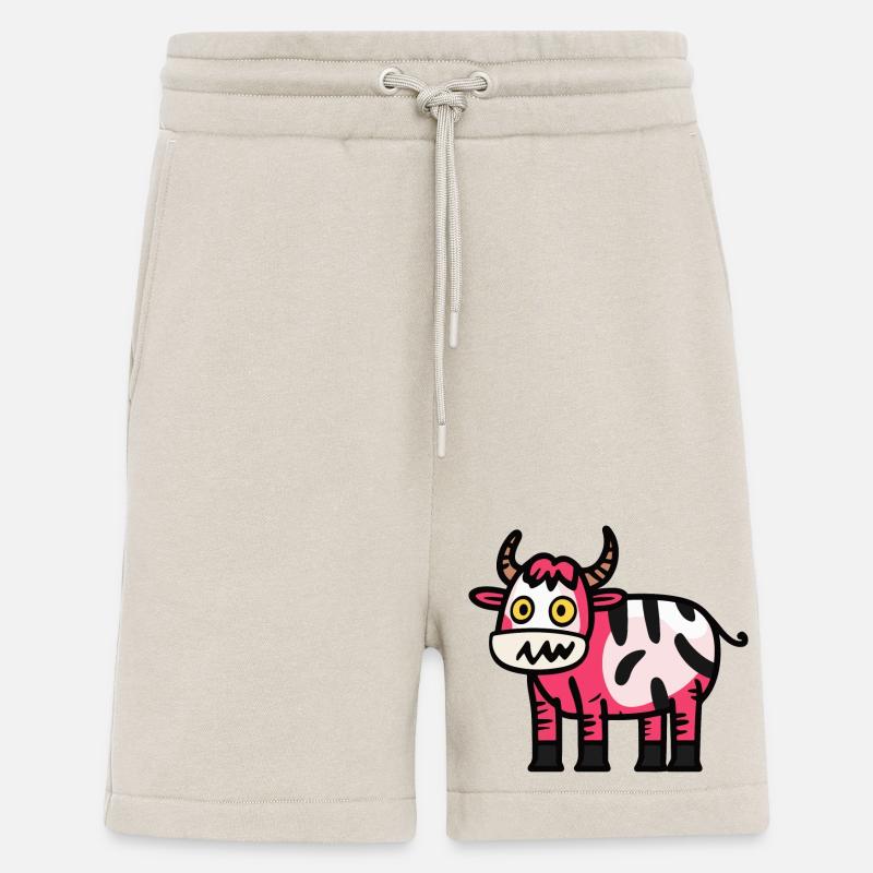 Kuh Halloween Tier - Shorts - made by SPREAD - WARM CLAY