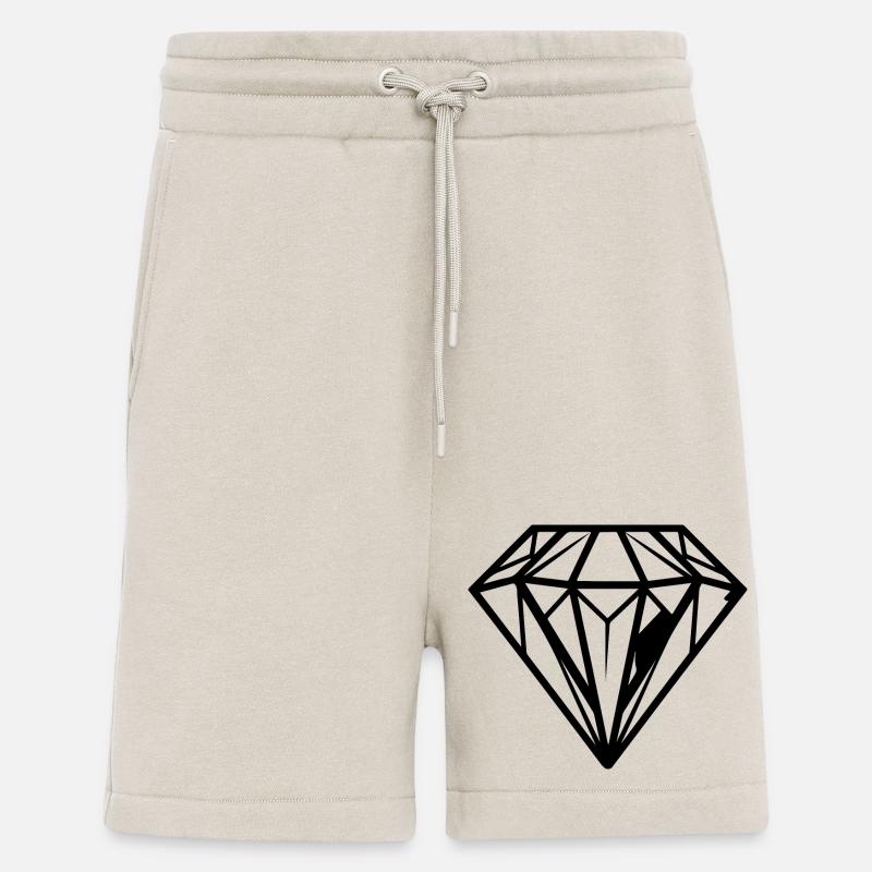 Diamant Edelstein Juwel - Shorts - made by SPREAD - WARM CLAY