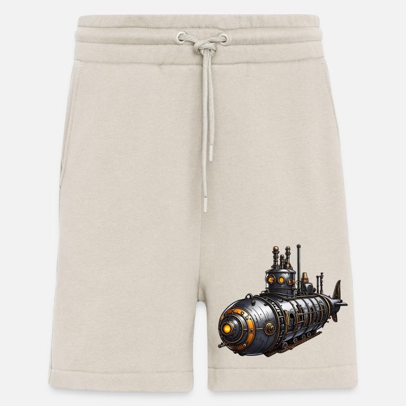 Steampunk-U-Boot - Shorts - made by SPREAD - WARM CLAY