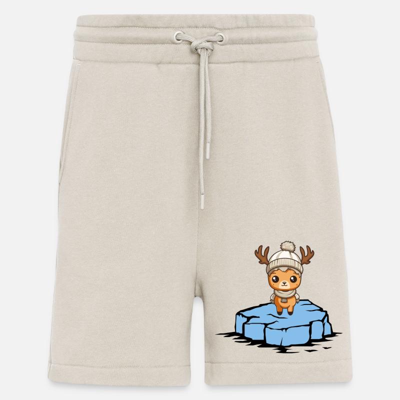 Reh Eisscholle - Shorts - made by SPREAD - WARM CLAY
