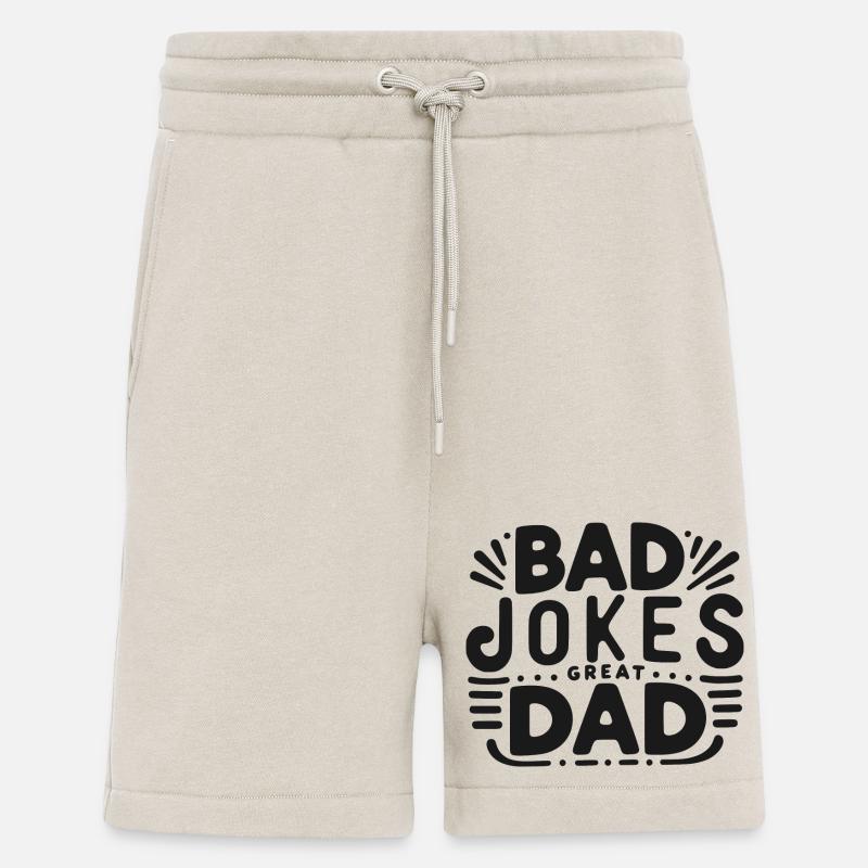 Schlechte Witze Toller Vater - Shorts - made by SPREAD - WARM CLAY