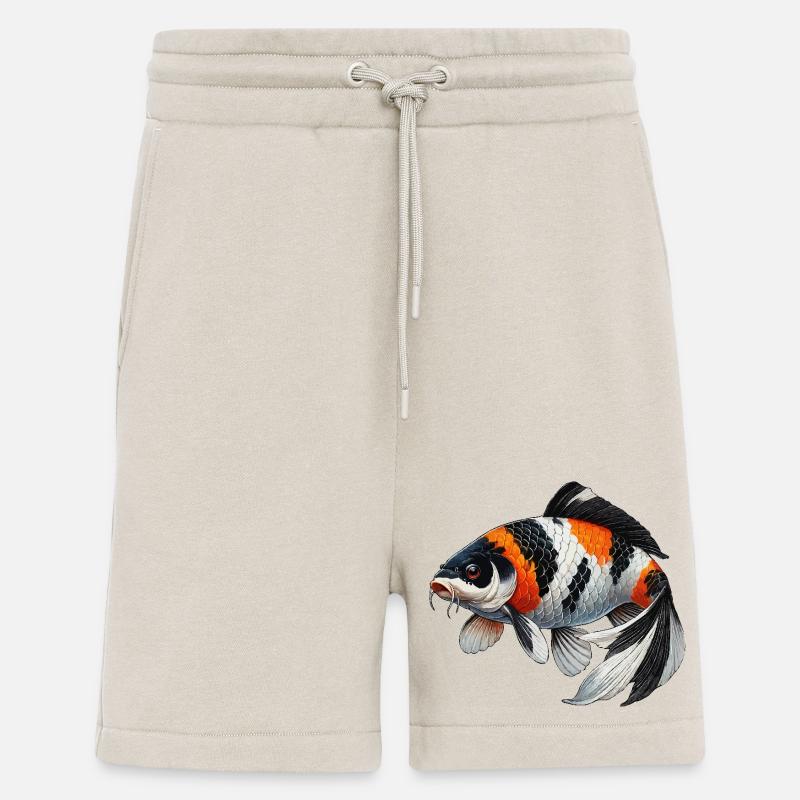 Koi Karpfen oder Wi sw - Shorts - made by SPREAD - WARM CLAY