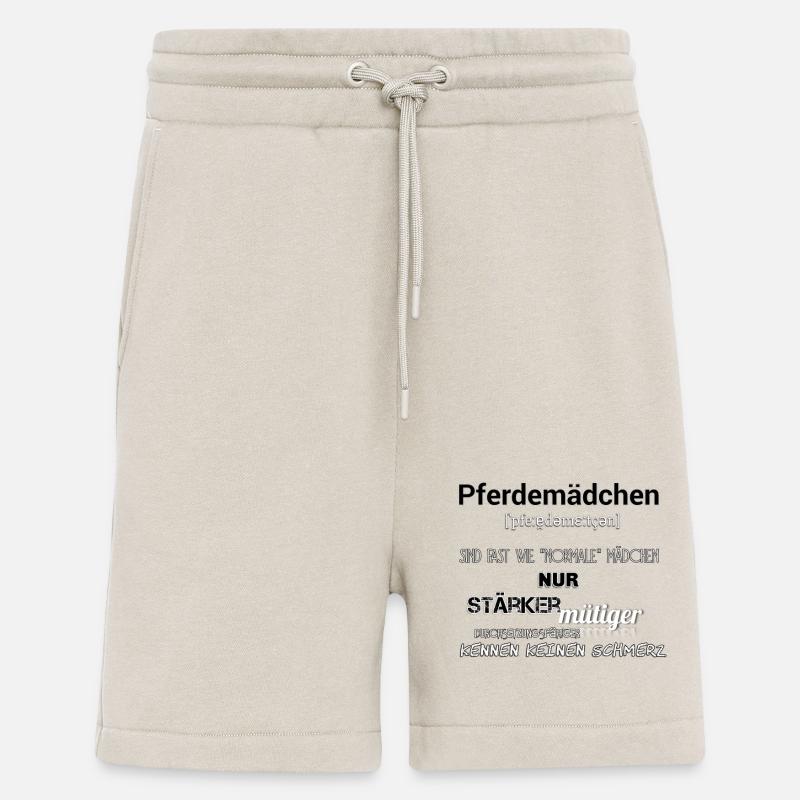 Was sind Pferdemädchen? - Shorts - made by SPREAD - WARM CLAY