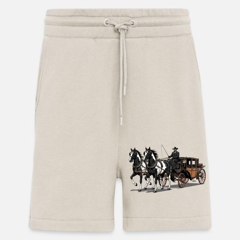Pferdekutsche - Shorts - made by SPREAD - WARM CLAY