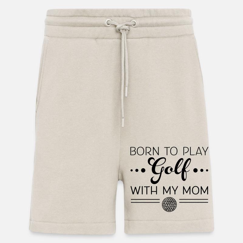 Le golf - Short bio décontracté fabriqué en UE - WARM CLAY