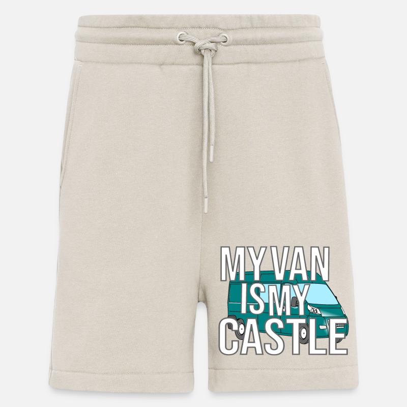 My Van Is My Castle - Shorts - made by SPREAD - WARM CLAY