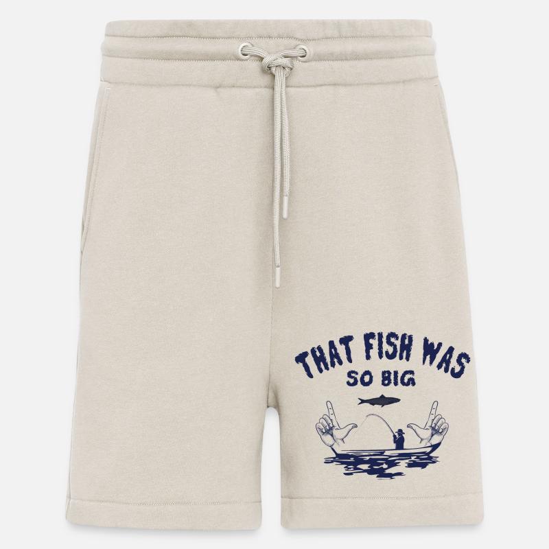 Der Fisch war so groß - Shorts - made by SPREAD - WARM CLAY