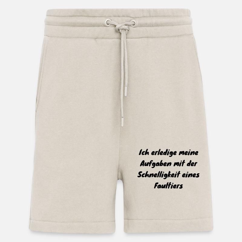 Selbstironische Sprüche - Shorts - made by SPREAD - WARM CLAY