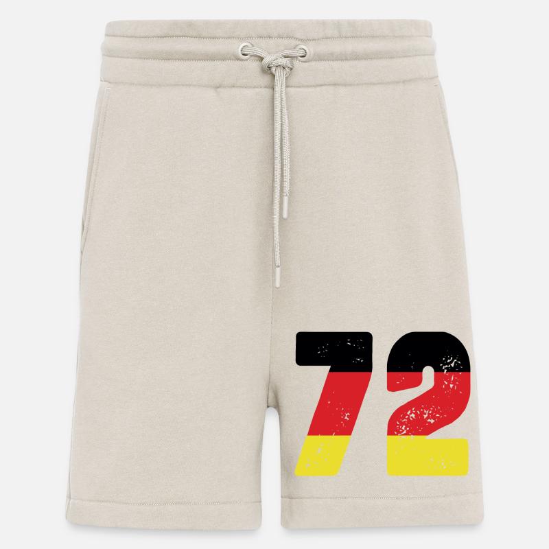 72 Number Jersey Germany - Shorts - made by SPREAD - WARM CLAY