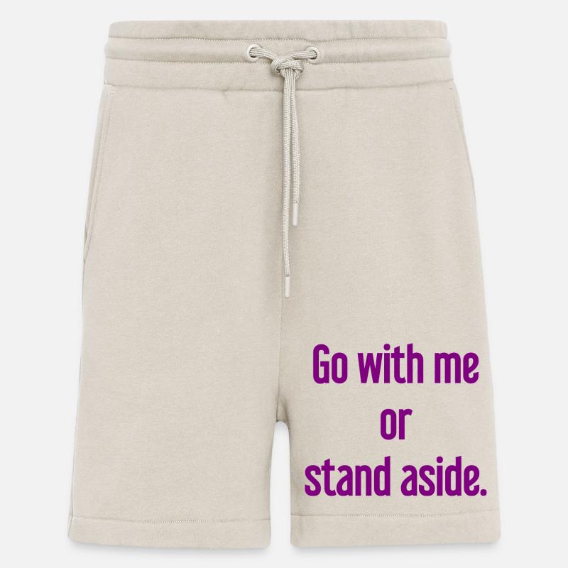 Geh mit oder beiseite - Shorts - made by SPREAD - WARM CLAY