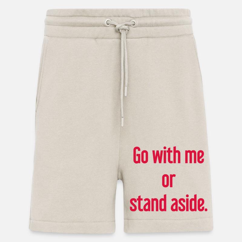 Geh mit oder beiseite - Shorts - made by SPREAD - WARM CLAY