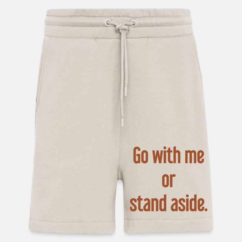 Geh mit oder beiseite - Shorts - made by SPREAD - WARM CLAY