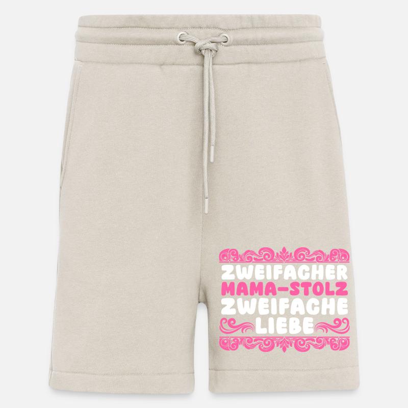 Mama Von 2 Kindern - Shorts - made by SPREAD - WARM CLAY