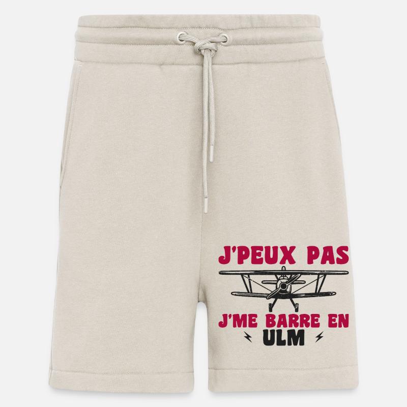 Flugzeug Humor Ulm - Shorts - made by SPREAD - WARM CLAY