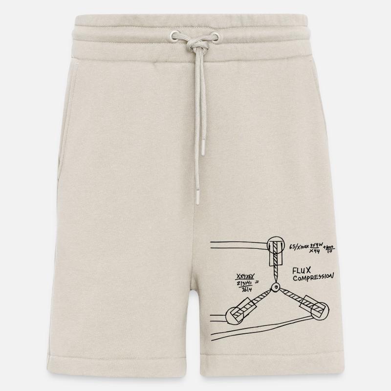 Flux Compression - Short bio décontracté fabriqué en UE - WARM CLAY