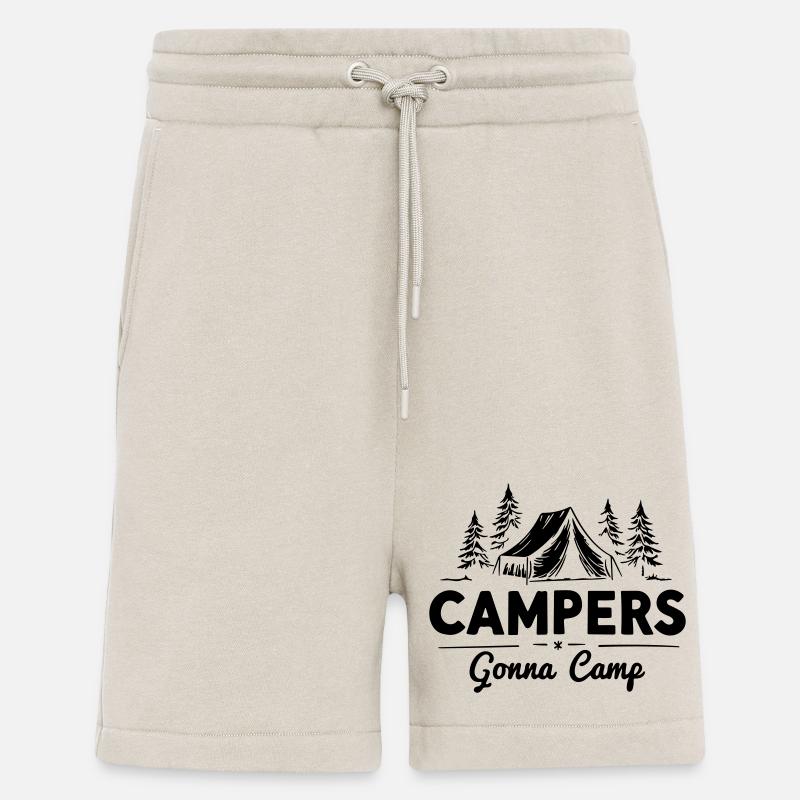 Camper werden campen - Shorts - made by SPREAD - WARM CLAY