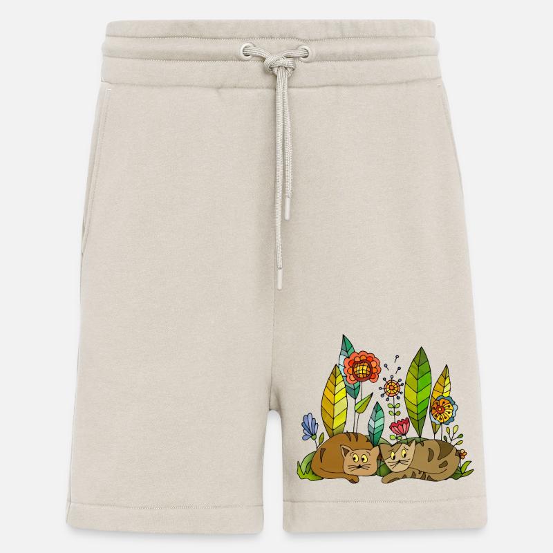 Cats - Shorts - made by SPREAD - WARM CLAY