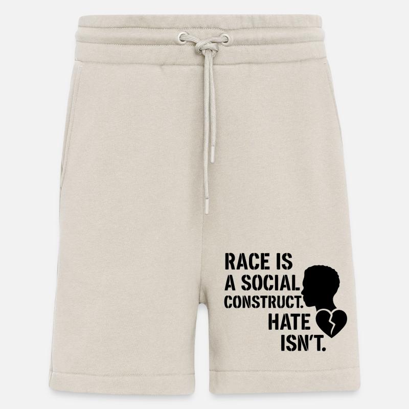 Hate is no social construct - Shorts - made by SPREAD - WARM CLAY