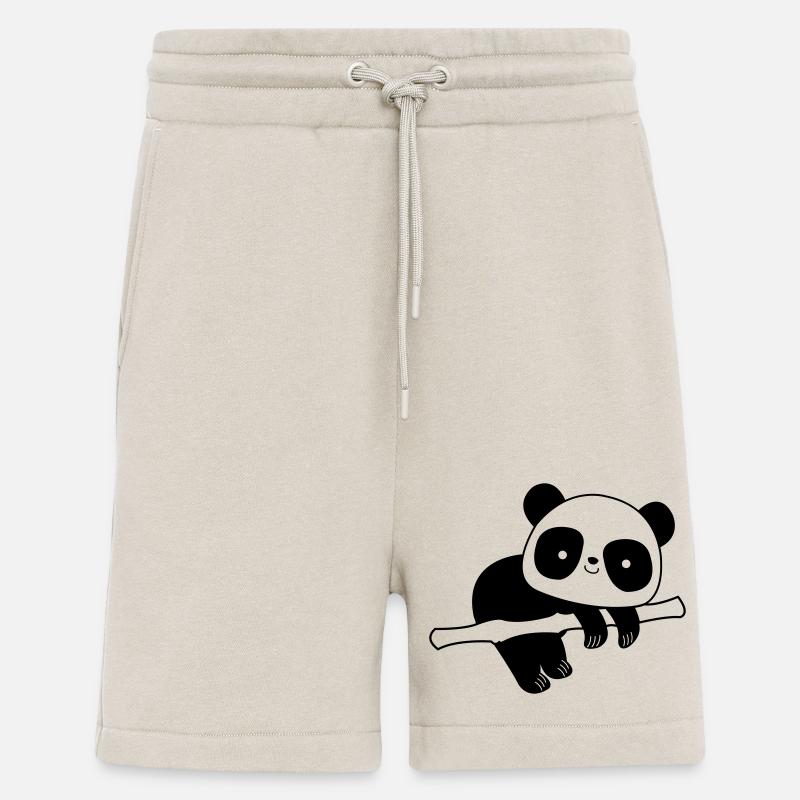 Panda - Short bio décontracté fabriqué en UE - WARM CLAY