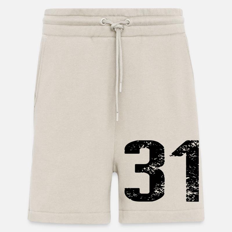 Maillot à 31 numéros - Short bio décontracté fabriqué en UE - WARM CLAY
