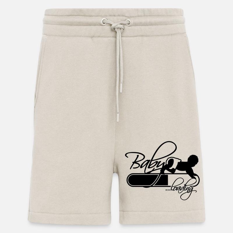 Baby Loading Logo - Short bio décontracté fabriqué en UE - WARM CLAY
