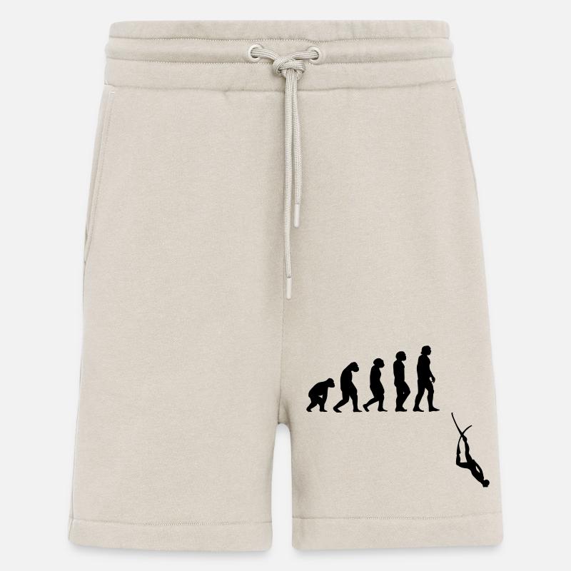 Evolution Apnoe Tauchen - Shorts - made by SPREAD - WARM CLAY