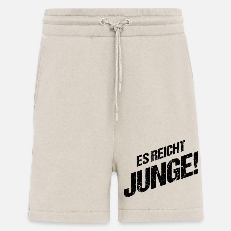 Es reicht Junge - Shorts - made by SPREAD - WARM CLAY