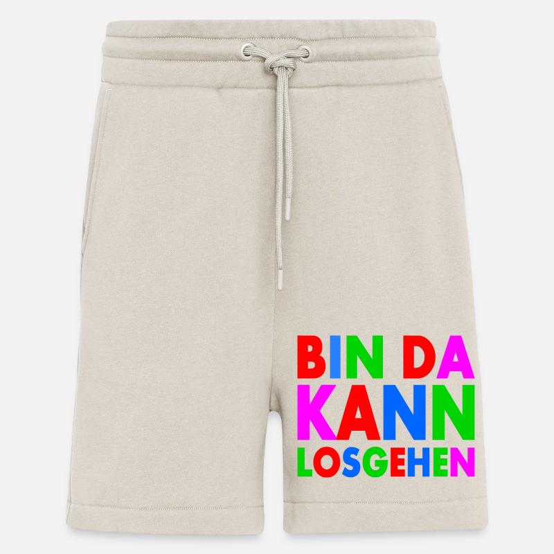 BIN DA KANN LOSGEHEN - Shorts - made by SPREAD - WARM CLAY