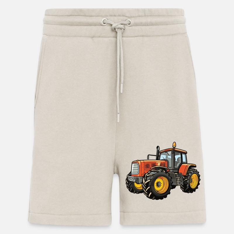 Traktor Farmer Symbol - Shorts - made by SPREAD - WARM CLAY