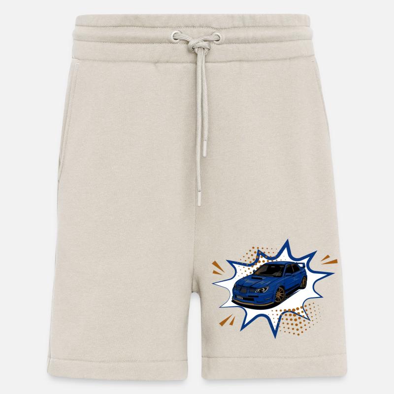 Comic style wrx - Shorts - made by SPREAD - WARM CLAY