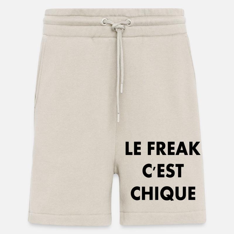 le freak c'est chique - Short bio décontracté fabriqué en UE - WARM CLAY
