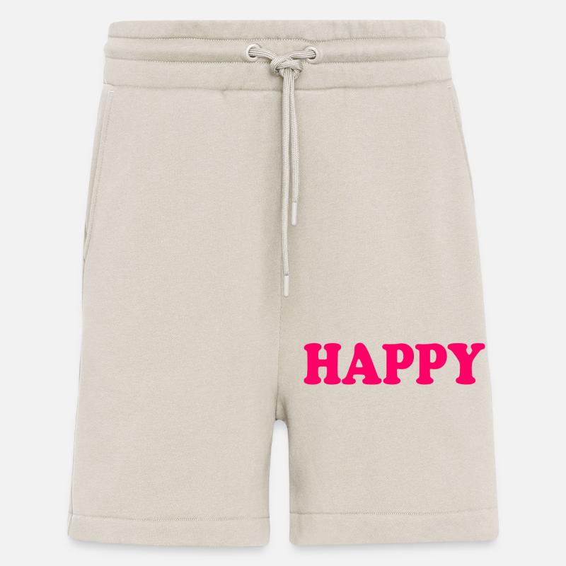 Happy - Short bio décontracté fabriqué en UE - WARM CLAY
