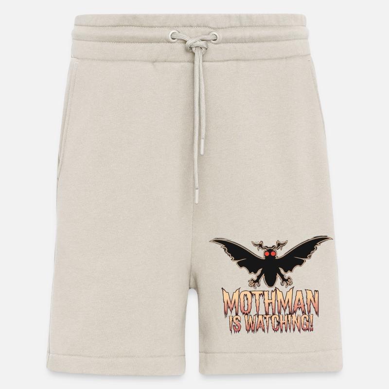MOTHMAN SCHAUT ZU - Shorts - made by SPREAD - WARM CLAY