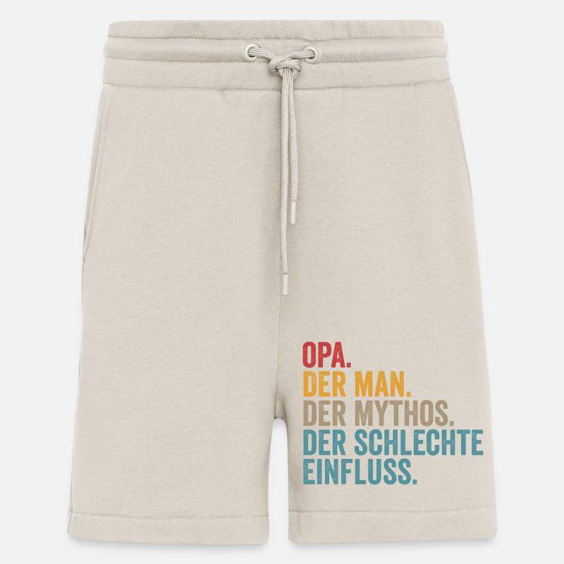 Papy Papy - Short bio décontracté fabriqué en UE - WARM CLAY