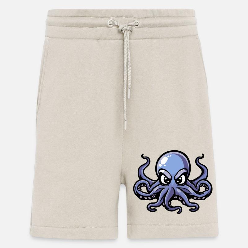 Oktopus Comic - Shorts - made by SPREAD - WARM CLAY