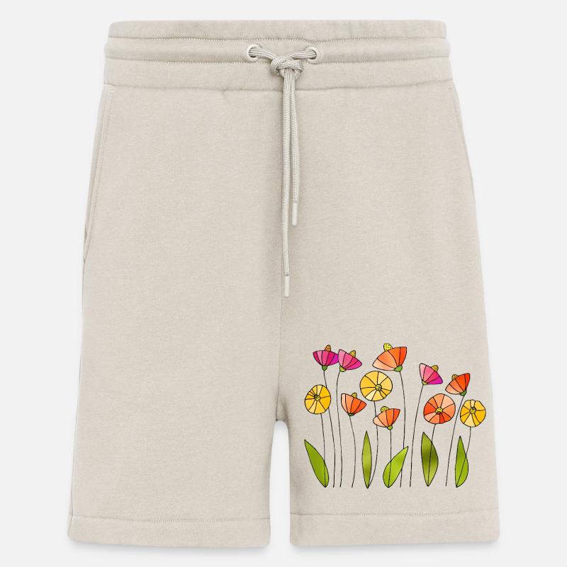 Fleur - Short bio décontracté fabriqué en UE - WARM CLAY
