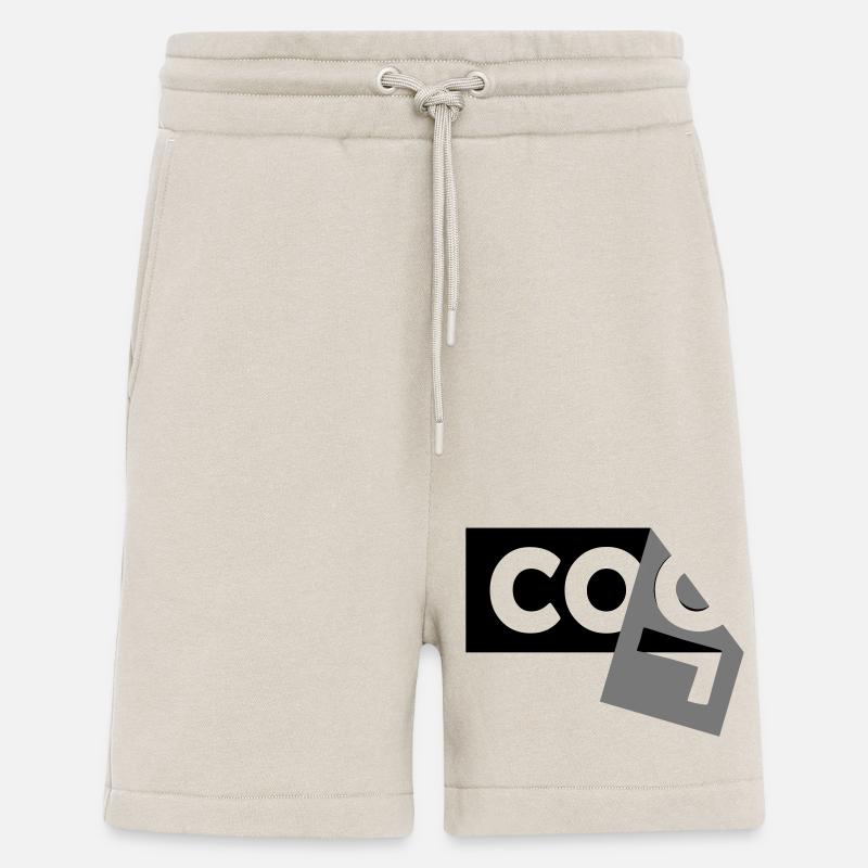 Halb abgerissenes Design - Shorts - made by SPREAD - WARM CLAY