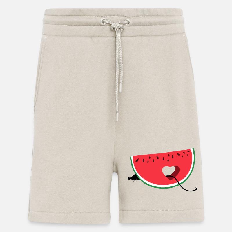 Maus isst eine Wassermelone - Shorts - made by SPREAD - WARM CLAY