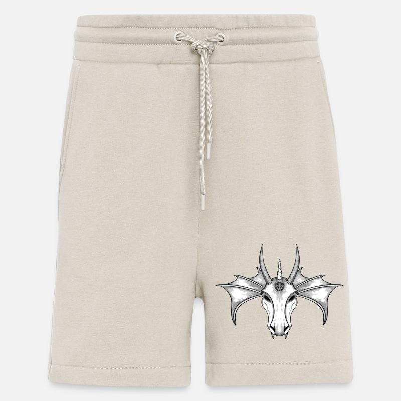 drachenkopf 1 - Shorts - made by SPREAD - WARM CLAY