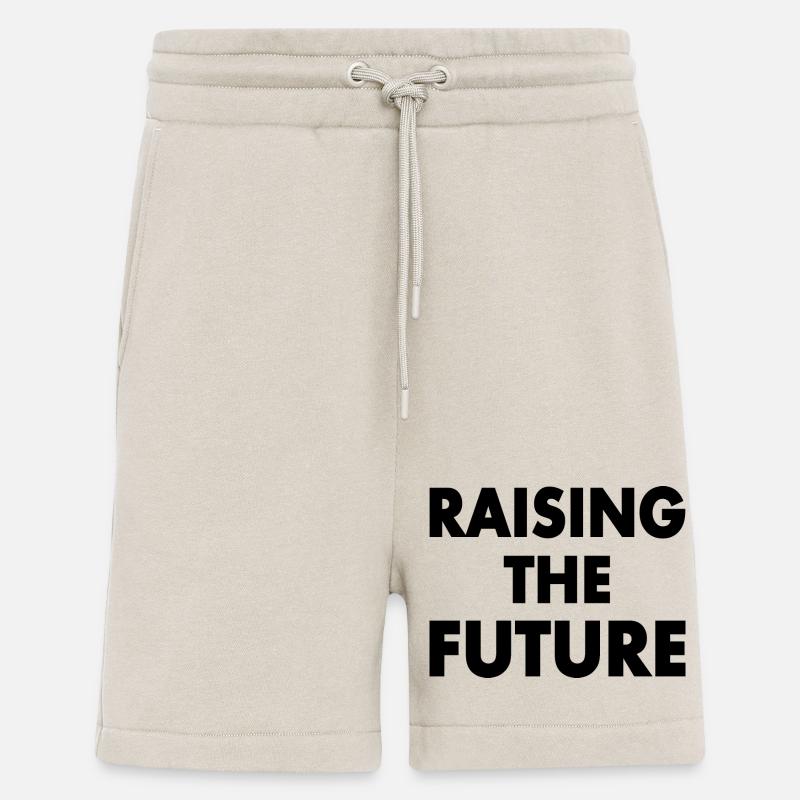 Raising the future - Short bio décontracté fabriqué en UE - WARM CLAY